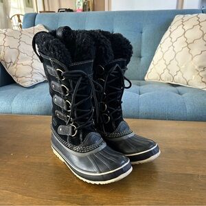 Sorel Black Winter & Rain Boots